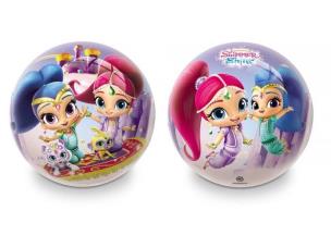 Okładka książki Piłka gumowa Shimmer and shine 230 mm