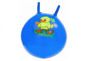 Opakowanie Piłka gumowa skoczek niebieska