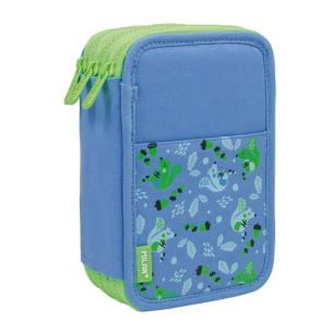 Opakowanie Piórnik 3 poz. z wyprawką Coconut zielony MILAN