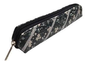 Opakowanie Piórnik mini Kwiatki granatowe