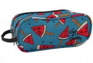 Opakowanie Piórnik saszetka dwukomorowy arbuzy