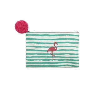 Opakowanie Piórnik saszetka z pomponem Flaming