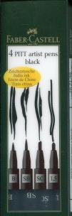 Opakowanie Pitt Artist pen fineliner 4 kolory