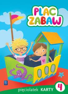 Okładka książki Plac zabaw. Karty pracy. Pięciolatek. Część 4
Wychowanie przedszkolne