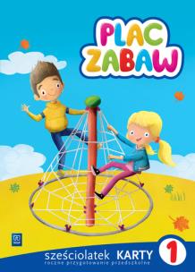 Okładka książki Plac zabaw. Karty pracy. Sześciolatek. Część 1
Wychowanie przedszkolne