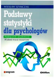 Okładka książki Podstawy statystyki dla psychologów