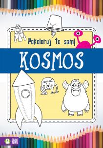Okładka książki Pokoloruj to sam Kosmos