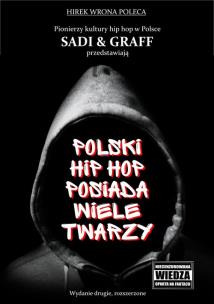 Okładka książki Polski hip hop posiada wiele twarzy