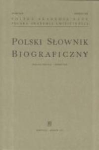 Okładka książki Polski Słownik Biograficzny z.211 T.51/4
