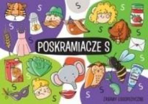 Okładka książki Poskramiacze S. Zabawy logopedyczne