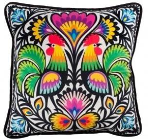 Opakowanie Poszewka - łowicka dwa koguty 45 cm FOLKSTAR