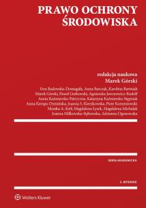 Okładka książki Prawo ochrony środowiska