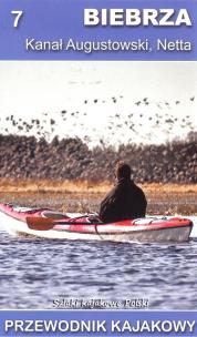 Okładka książki Przewodnik kajakowy. Biebrza