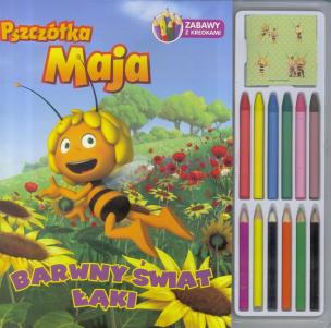 Okładka książki Pszczółka Maja. Barwny świat łąki