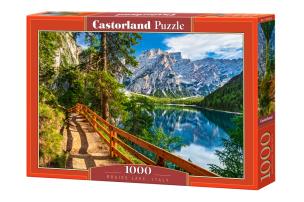 Puzzle 1000 Braies Lake CASTOR. Wydawca: Castorland. Multiszop.pl Opakowanie Puzzle 1000 Braies Lake CASTOR