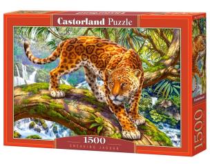 Opakowanie Puzzle 1500 Sneaking Jaguar CASTOR