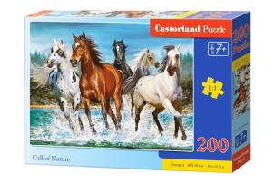 Opakowanie Puzzle 200 Call of Nature CASTOR