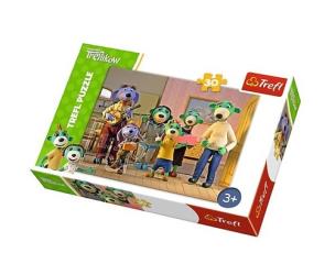 Opakowanie Puzzle 30 Wesoły dzień Rodzina Treflików