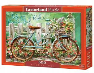 Puzzle 500 Beautiful Ride CASTOR. Wydawca: Castorland. Multiszop.pl Opakowanie Puzzle 500 Beautiful Ride CASTOR