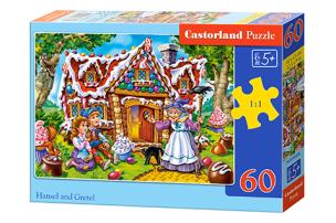 Opakowanie Puzzle 60 Jaś i Małgosia CASTOR