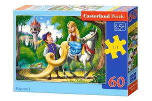 Puzzle 60 Rapunzel CASTOR. Wydawca: Castorland. Multiszop.pl Opakowanie Puzzle 60 Rapunzel CASTOR