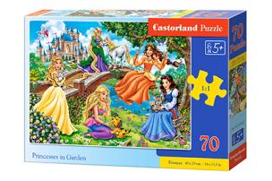 Opakowanie Puzzle 70 Princess in Garden CASTOR