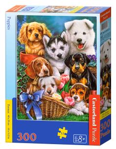 Puzzle Castorland Puppies 300. Wydawca: Castorland. Multiszop.pl Opakowanie Puzzle Castorland Puppies 300