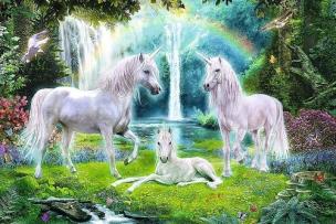 Opakowanie Puzzle Jednorożce 260