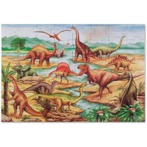 Opakowanie Puzzle podłogowe Dinozaury