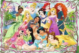 Opakowanie Puzzle Spotkanie księżniczek 260