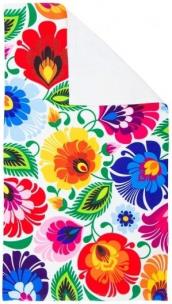 Opakowanie Ręcznik - łowicki biały 30x50 cm FOLKSTAR