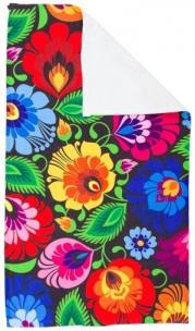 Opakowanie Ręcznik - łowicki czarny 30x50 cm FOLKSTAR