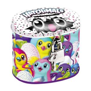 Opakowanie Skarbonka metalowa owalna Hatchimals