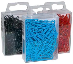 Opakowanie Spinacze kolorowe OFFICE PRODUCTS powlekane 28 mm 10 sztuk