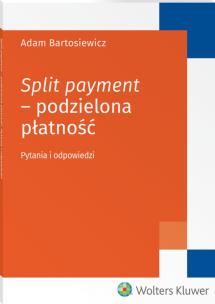 Okładka książki Split payment Podzielona płatność