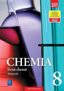 Świat chemii. Podręcznik. Klasa 8
Szkoła podstawowa. Autor: Marcin Karelus, Andrzej Danel, Warchoł Anna. Multiszop.pl Okładka książki Świat chemii. Podręcznik. Klasa 8
Szkoła podstawowa