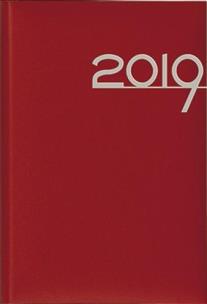 Opakowanie Terminarz 2019 A5 Caribe - rubinowy