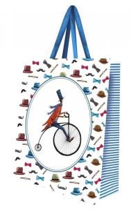 Opakowanie Torebka ozdobna duża Rower retro