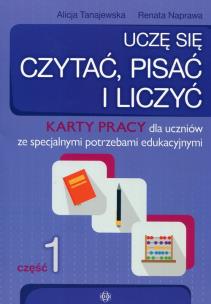 Okładka książki Uczę się czytać pisać i liczyć Część 1