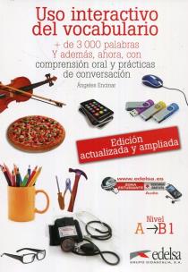 Okładka książki Uso interactivo del vocabulario nivel A-B1