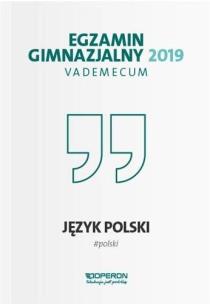 Okładka książki Vademecum 2019 GIM Język polski OPERON
