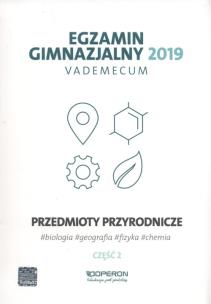 Okładka książki Vademecum 2019 GIM Przedmioty przyrod. cz.2 OPERON