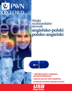 Okładka książki Wielki multimedialny słownik angielsko-polski polsko-angielski PWN-Oxford na pendrive