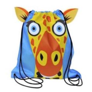 Opakowanie Worek na obuwie Żyrafa