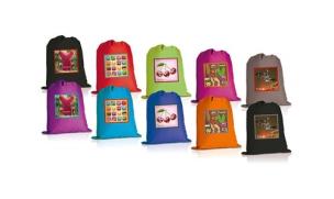 Opakowanie Worek szkolny GIMBOO z nadrukiem 20 sztuk mix