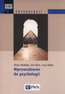 Okładka książki Wprowadzenie do psychologii