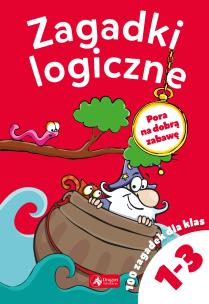 Okładka książki Zagadki logiczne dla klas 1-3