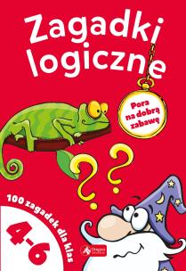 Okładka książki Zagadki logiczne dla klas 4-6
