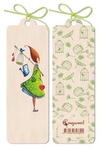 Okładka książki Zakładka drewniana Włóczykij