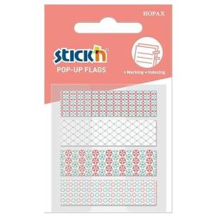 Opakowanie Zakładki indeksujące czerwone 4 wzory